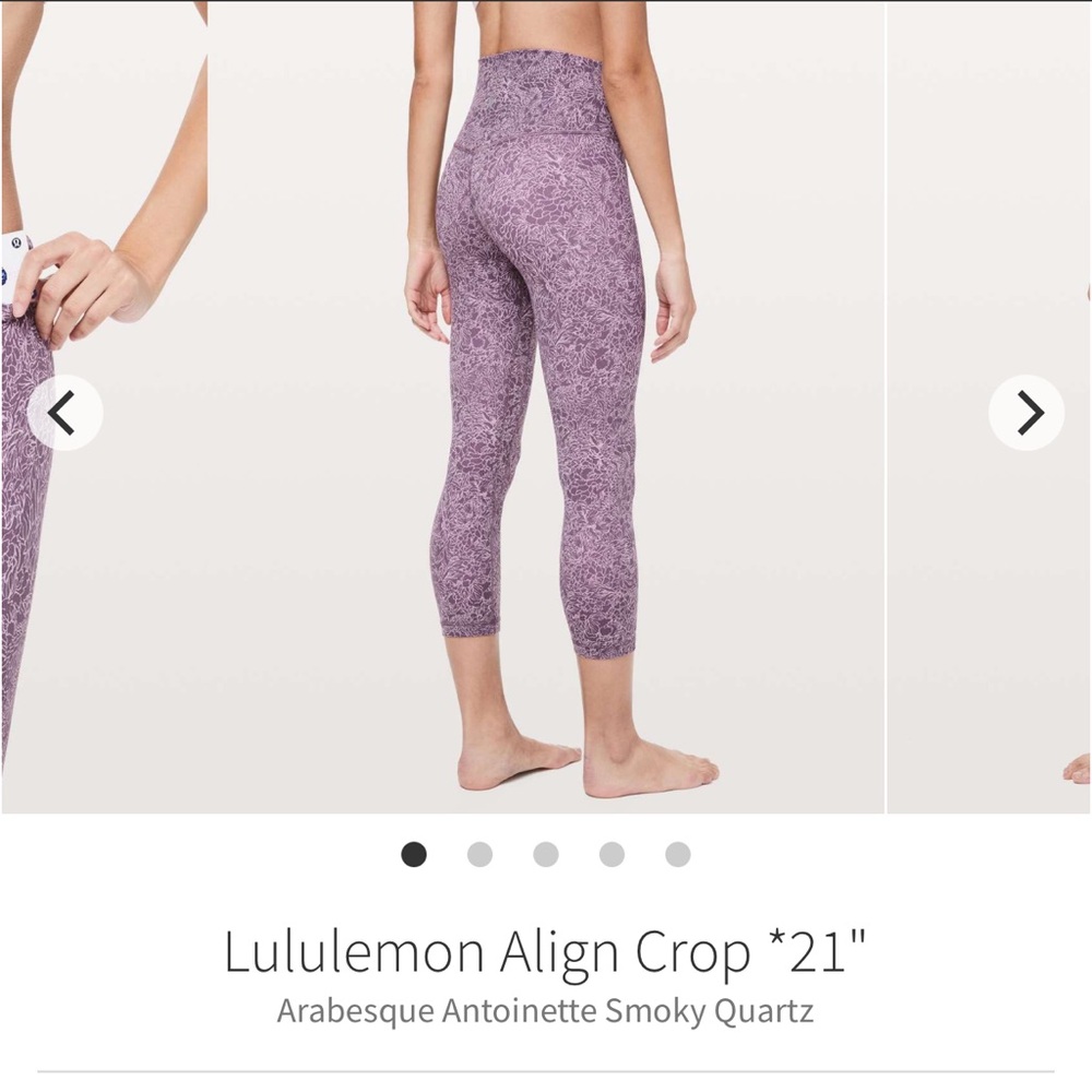 Lululemon Align 21” Size 4